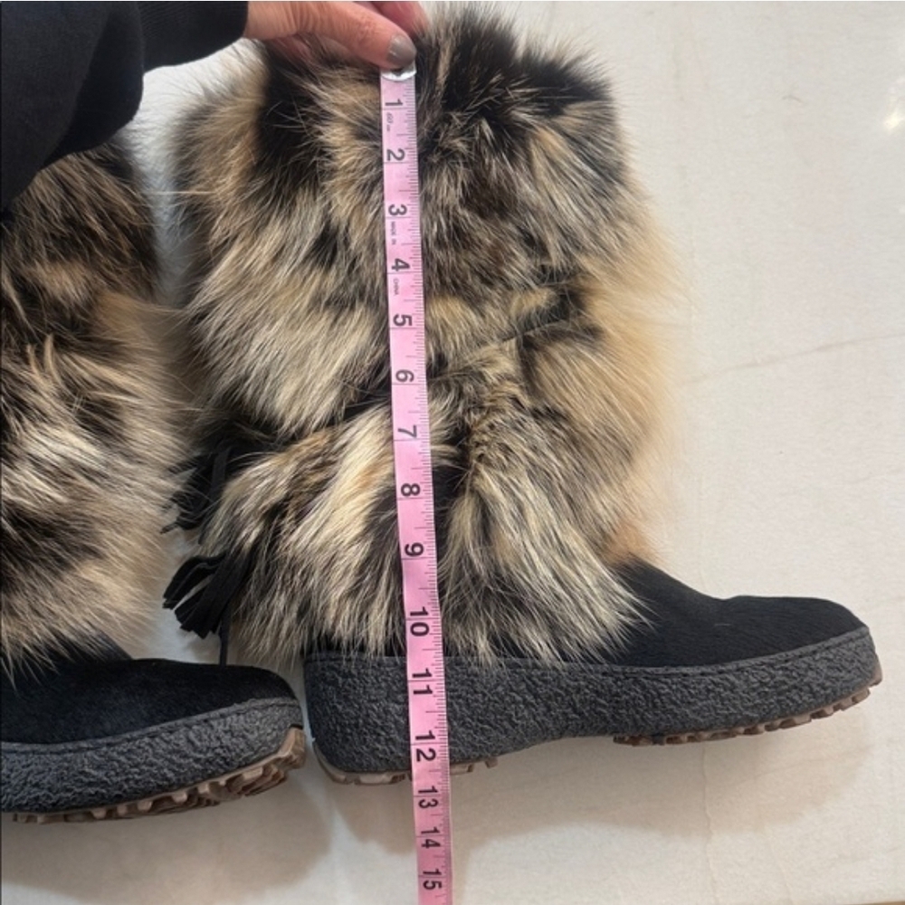 Elegant Fur Winter Boots - Picture 4 of 5